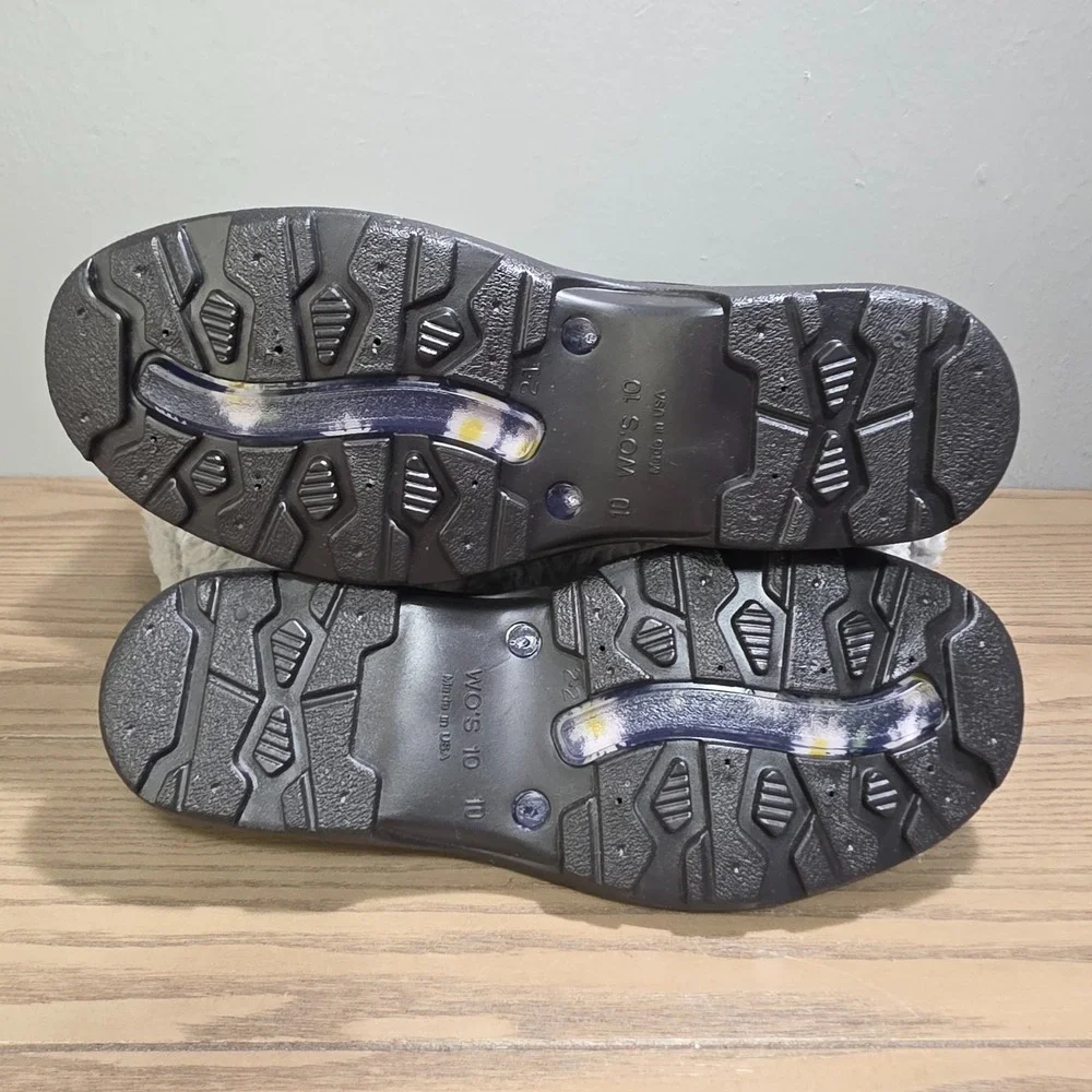 Sloggers Blue Flowers Waterproof Rain Shoe/Boot‎ Women's Size 10 USA